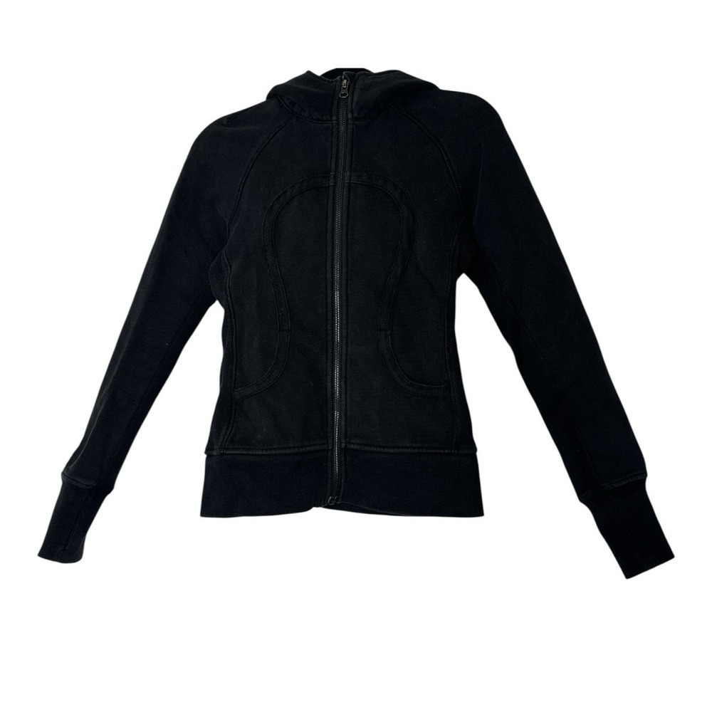 Lululemonโ Women's Scuba Full Zip Hoodie Jacket Size 4 Athleisure Active Outdoor